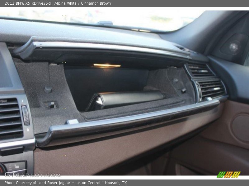 Alpine White / Cinnamon Brown 2012 BMW X5 xDrive35d