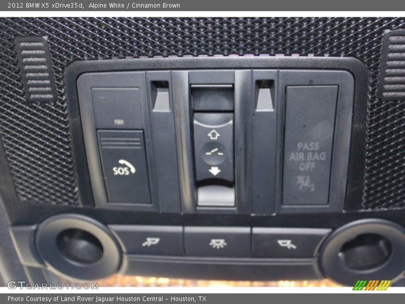 Alpine White / Cinnamon Brown 2012 BMW X5 xDrive35d