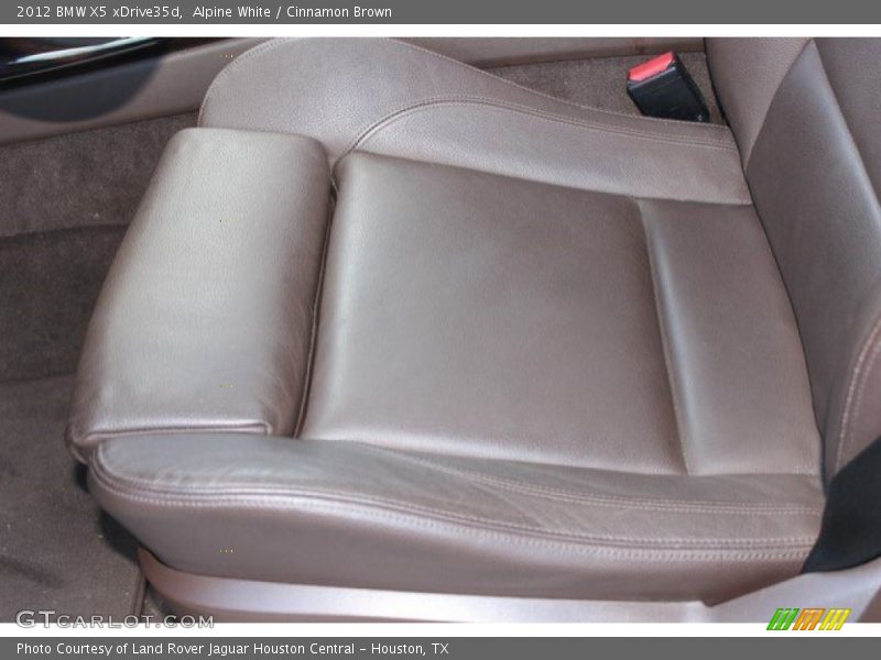 Alpine White / Cinnamon Brown 2012 BMW X5 xDrive35d