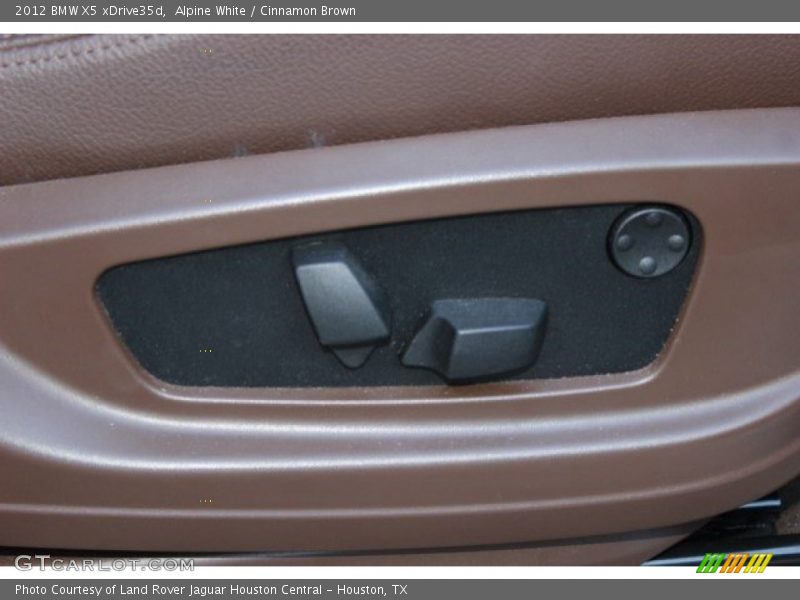 Alpine White / Cinnamon Brown 2012 BMW X5 xDrive35d