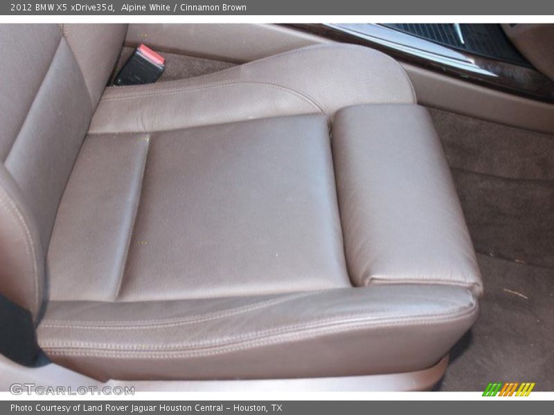 Alpine White / Cinnamon Brown 2012 BMW X5 xDrive35d