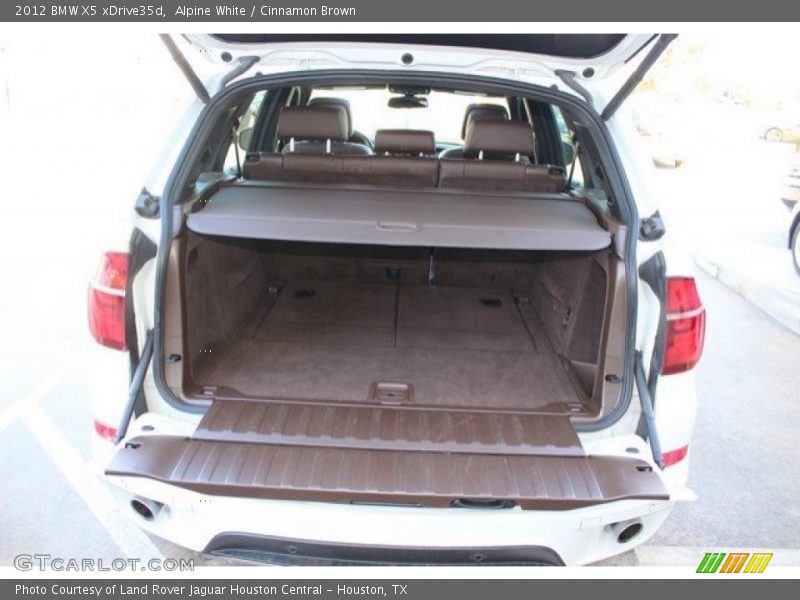 Alpine White / Cinnamon Brown 2012 BMW X5 xDrive35d