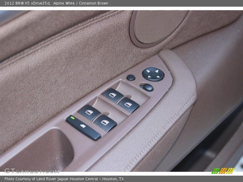 Alpine White / Cinnamon Brown 2012 BMW X5 xDrive35d
