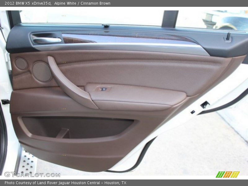 Alpine White / Cinnamon Brown 2012 BMW X5 xDrive35d