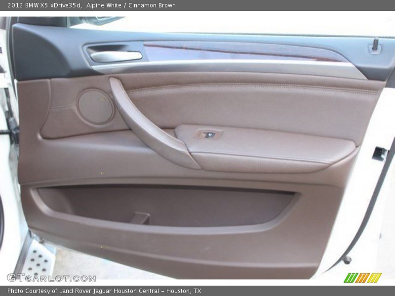 Alpine White / Cinnamon Brown 2012 BMW X5 xDrive35d