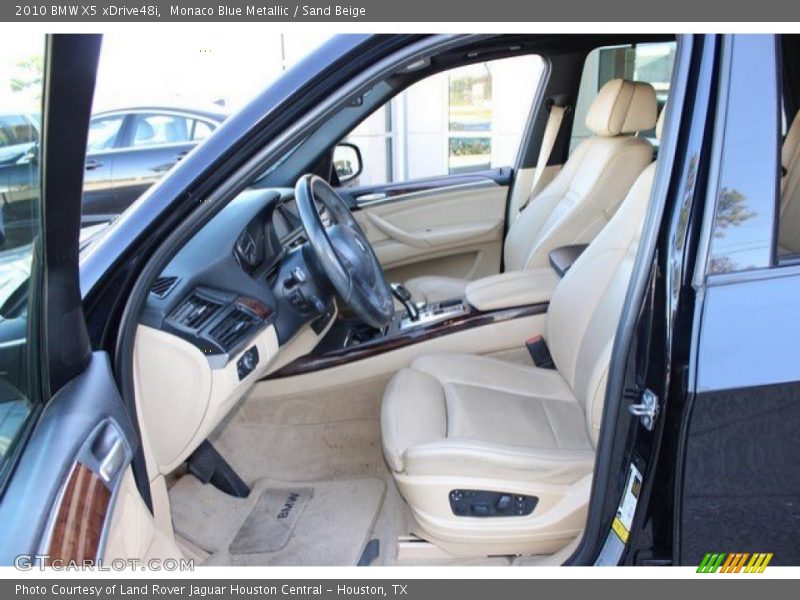 Monaco Blue Metallic / Sand Beige 2010 BMW X5 xDrive48i