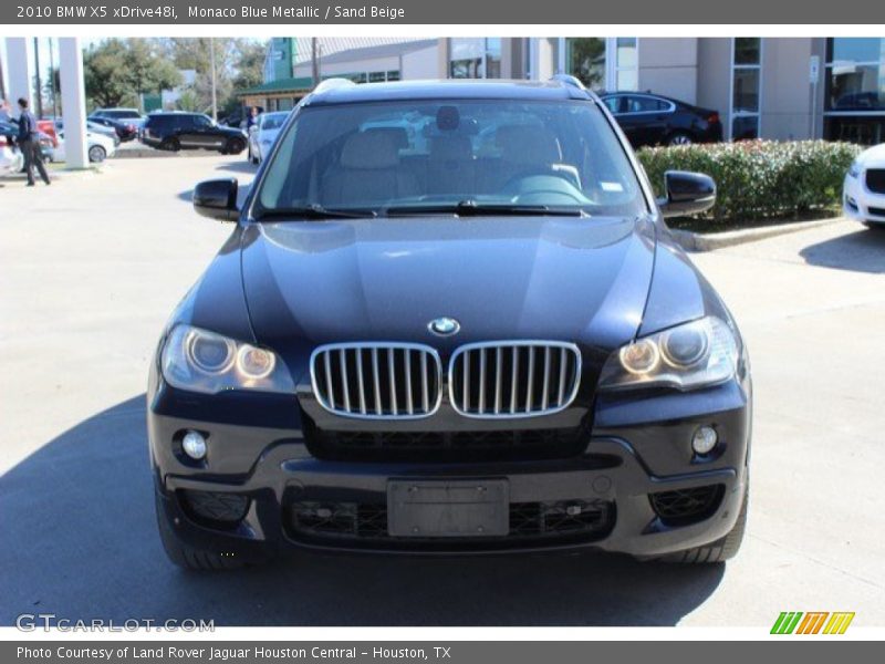 Monaco Blue Metallic / Sand Beige 2010 BMW X5 xDrive48i