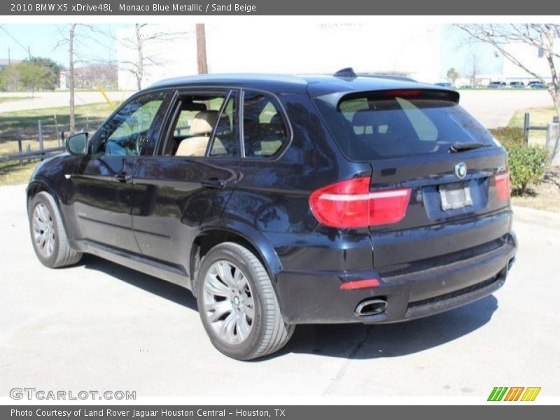 Monaco Blue Metallic / Sand Beige 2010 BMW X5 xDrive48i