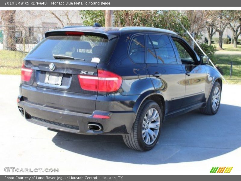 Monaco Blue Metallic / Sand Beige 2010 BMW X5 xDrive48i