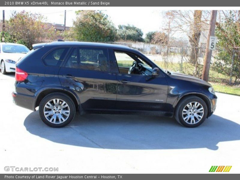 Monaco Blue Metallic / Sand Beige 2010 BMW X5 xDrive48i