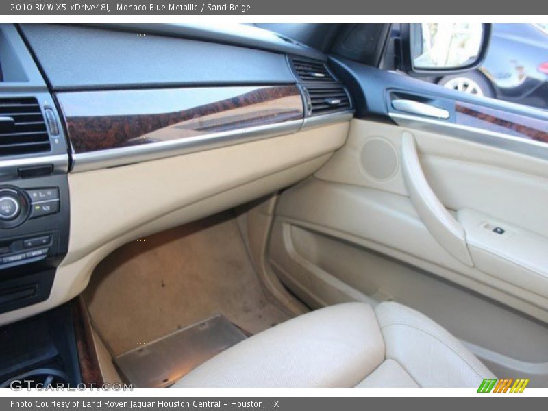 Monaco Blue Metallic / Sand Beige 2010 BMW X5 xDrive48i