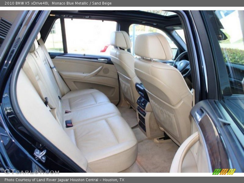 Monaco Blue Metallic / Sand Beige 2010 BMW X5 xDrive48i