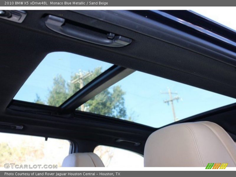 Monaco Blue Metallic / Sand Beige 2010 BMW X5 xDrive48i