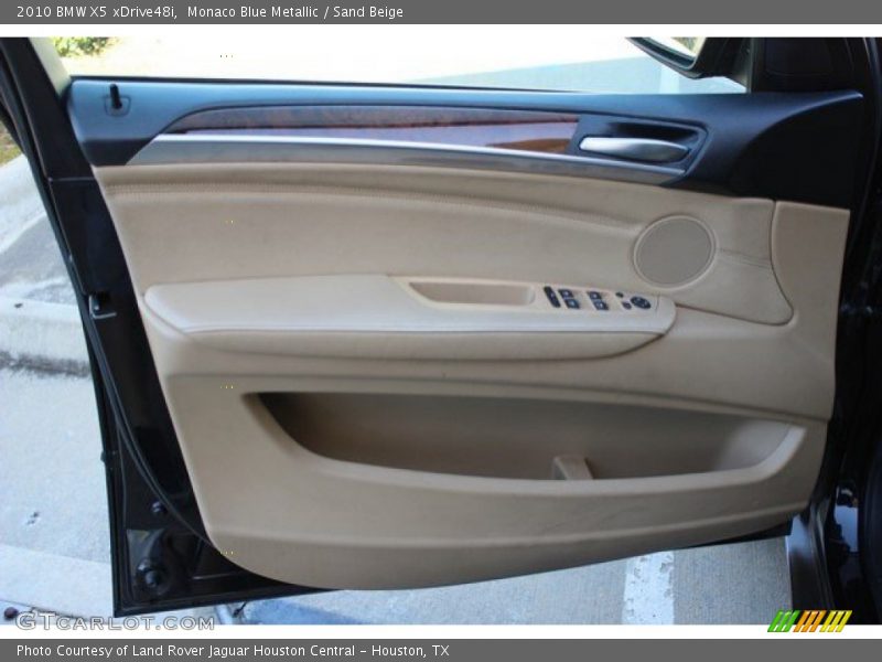 Monaco Blue Metallic / Sand Beige 2010 BMW X5 xDrive48i