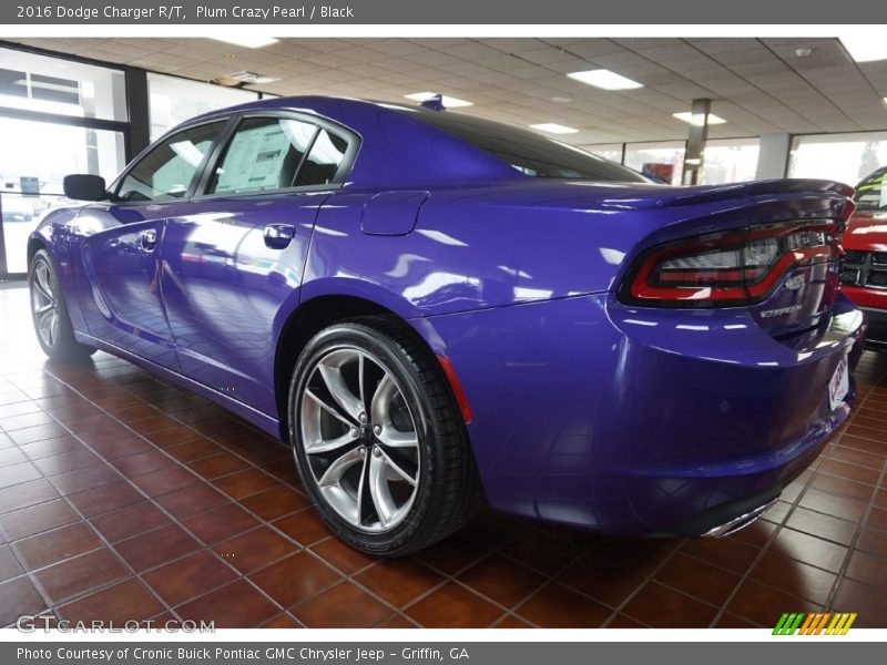Plum Crazy Pearl / Black 2016 Dodge Charger R/T