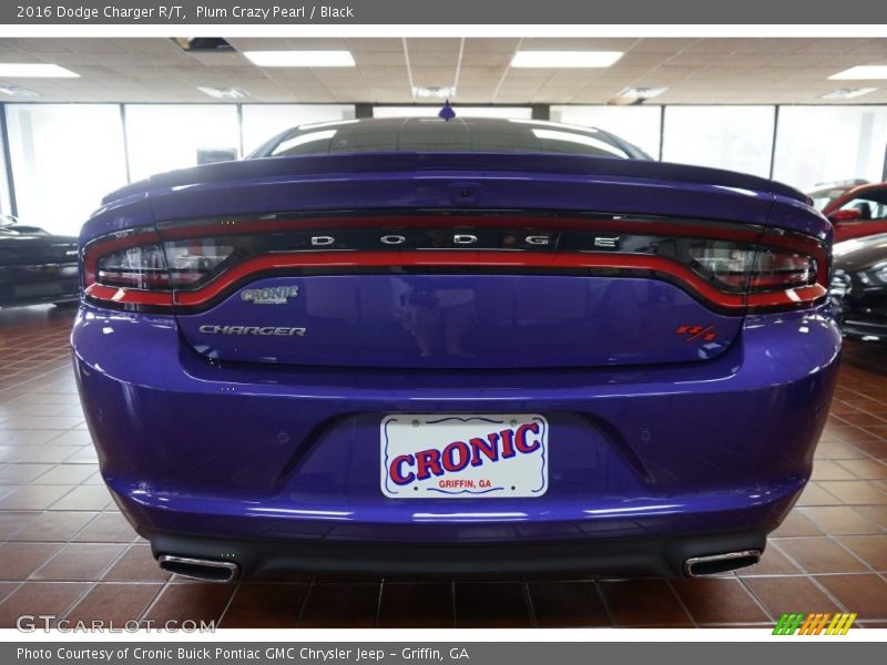 Plum Crazy Pearl / Black 2016 Dodge Charger R/T