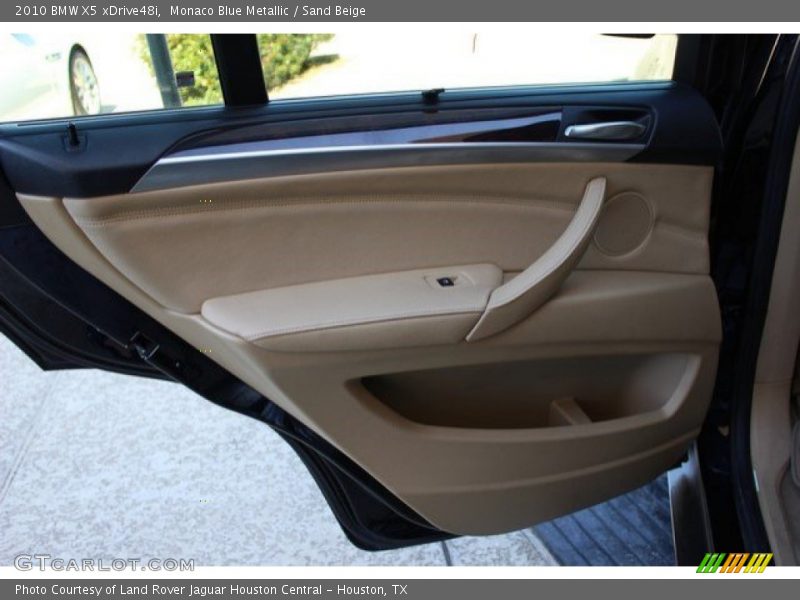 Monaco Blue Metallic / Sand Beige 2010 BMW X5 xDrive48i