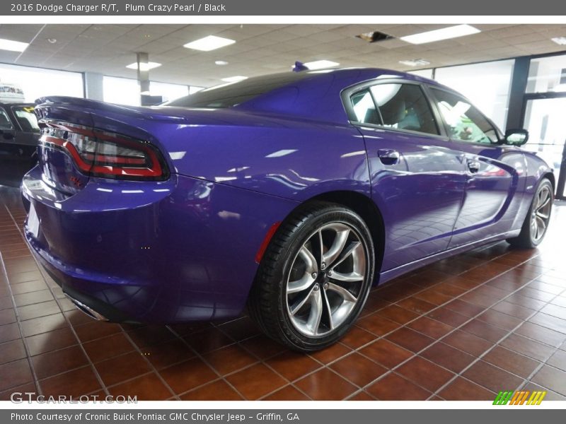 Plum Crazy Pearl / Black 2016 Dodge Charger R/T