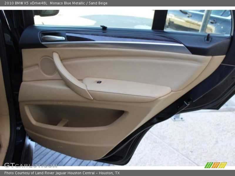 Monaco Blue Metallic / Sand Beige 2010 BMW X5 xDrive48i