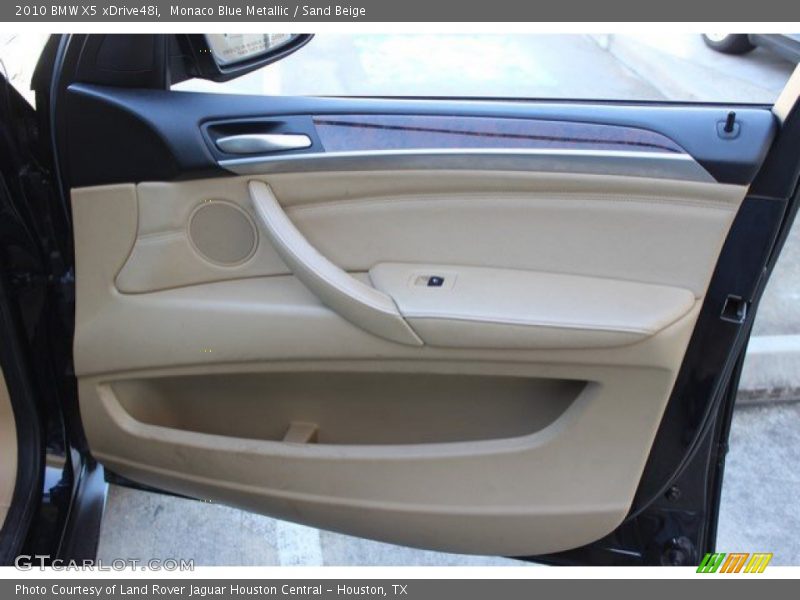 Monaco Blue Metallic / Sand Beige 2010 BMW X5 xDrive48i