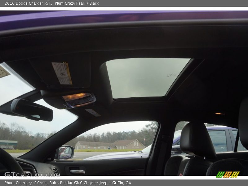 Plum Crazy Pearl / Black 2016 Dodge Charger R/T
