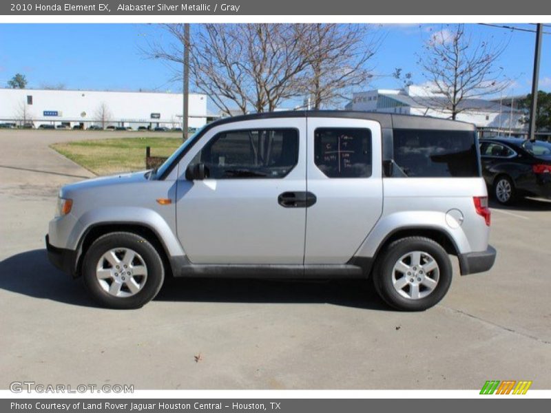 Alabaster Silver Metallic / Gray 2010 Honda Element EX