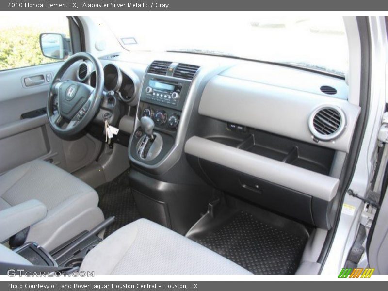 Alabaster Silver Metallic / Gray 2010 Honda Element EX