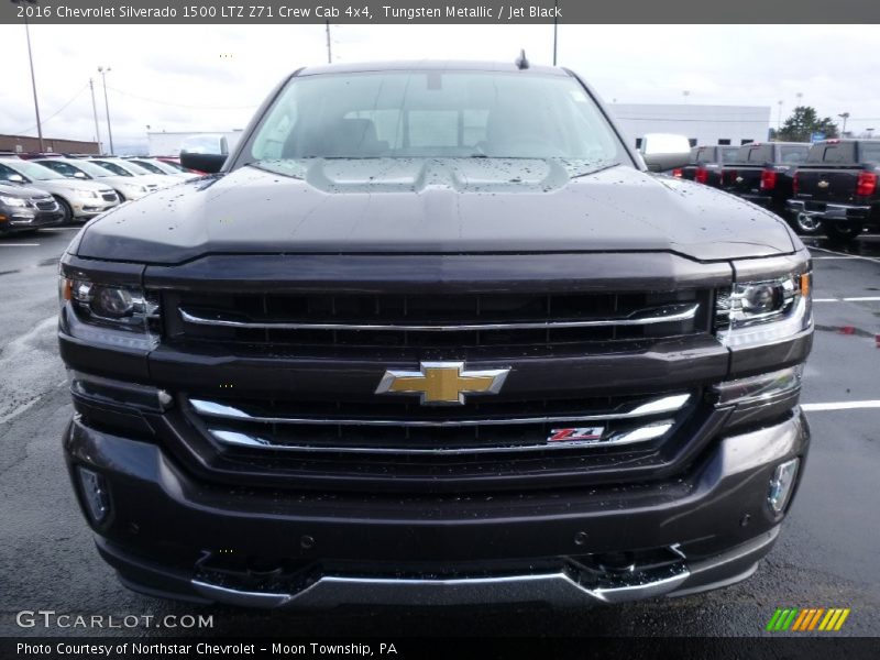 Tungsten Metallic / Jet Black 2016 Chevrolet Silverado 1500 LTZ Z71 Crew Cab 4x4