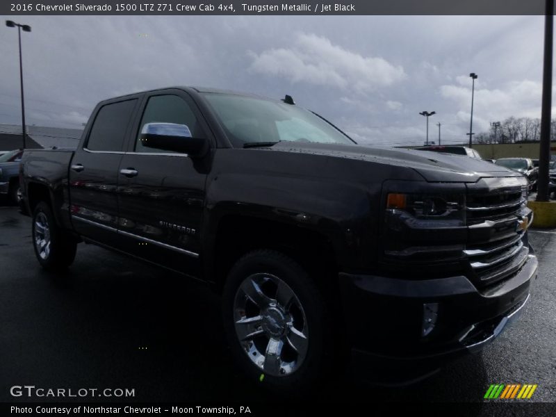 Tungsten Metallic / Jet Black 2016 Chevrolet Silverado 1500 LTZ Z71 Crew Cab 4x4