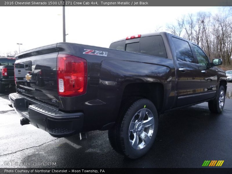 Tungsten Metallic / Jet Black 2016 Chevrolet Silverado 1500 LTZ Z71 Crew Cab 4x4