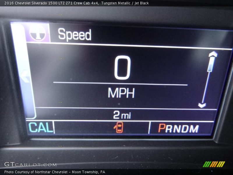 Tungsten Metallic / Jet Black 2016 Chevrolet Silverado 1500 LTZ Z71 Crew Cab 4x4
