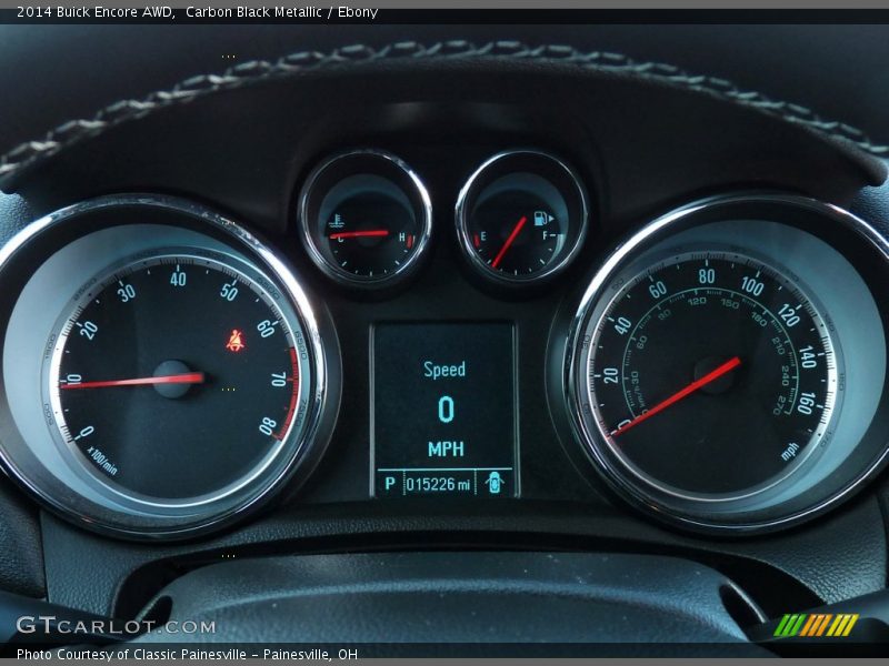 Carbon Black Metallic / Ebony 2014 Buick Encore AWD