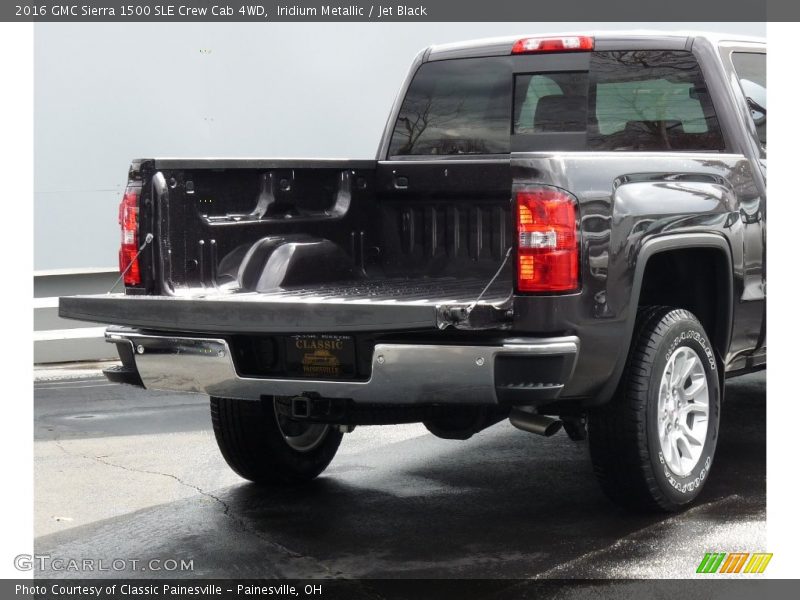 Iridium Metallic / Jet Black 2016 GMC Sierra 1500 SLE Crew Cab 4WD