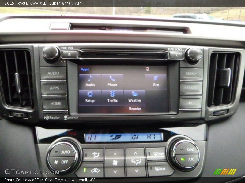 Super White / Ash 2015 Toyota RAV4 XLE