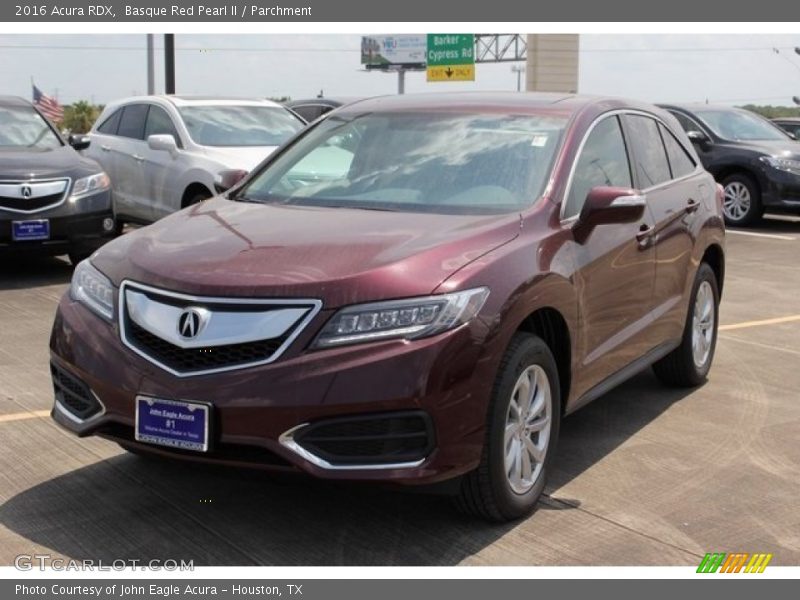 Basque Red Pearl II / Parchment 2016 Acura RDX