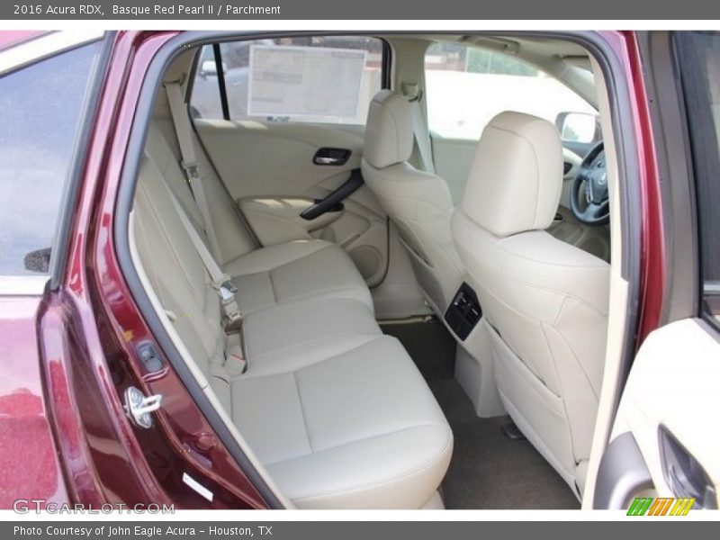 Basque Red Pearl II / Parchment 2016 Acura RDX