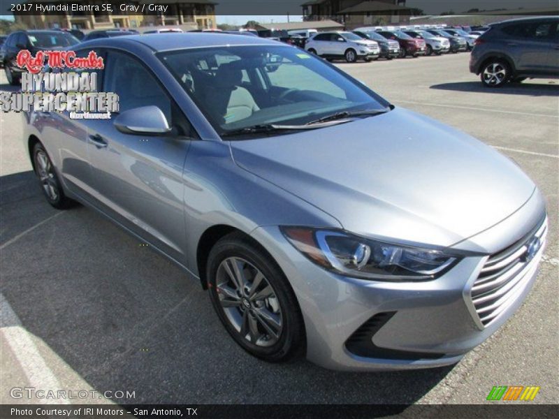 Gray / Gray 2017 Hyundai Elantra SE
