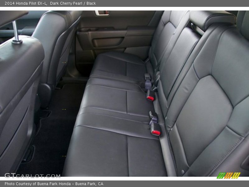 Dark Cherry Pearl / Black 2014 Honda Pilot EX-L