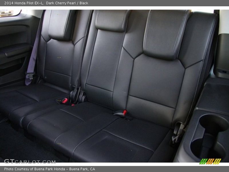 Dark Cherry Pearl / Black 2014 Honda Pilot EX-L