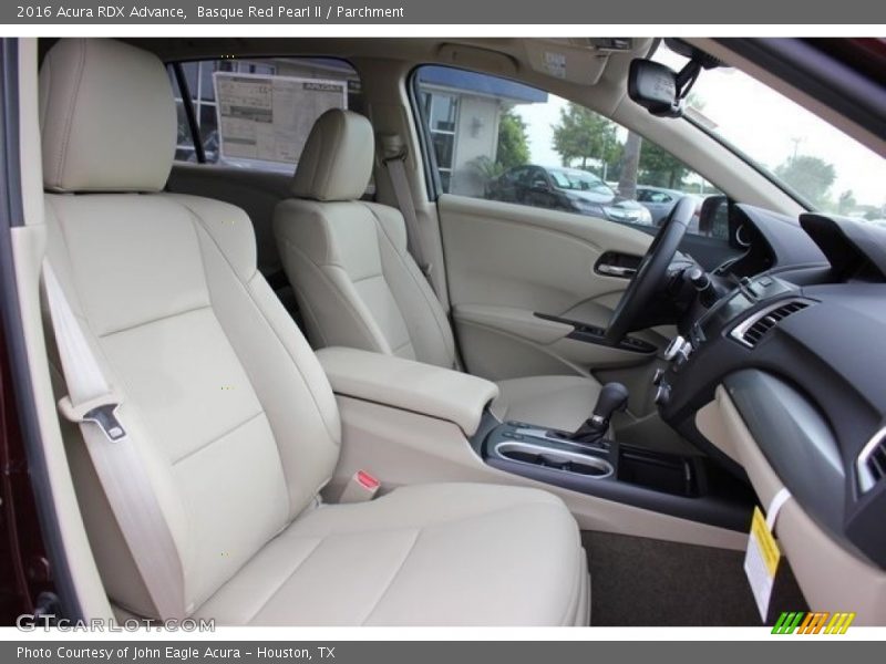 Basque Red Pearl II / Parchment 2016 Acura RDX Advance