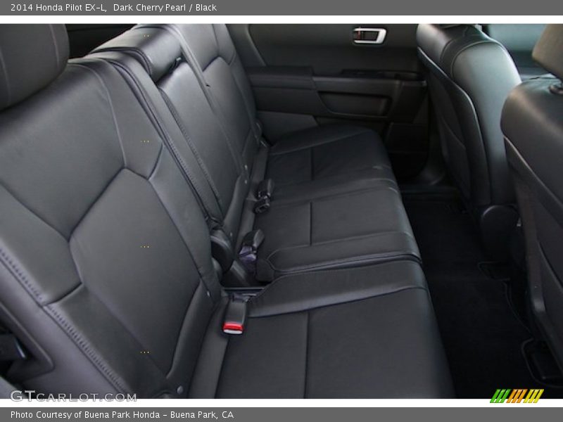Dark Cherry Pearl / Black 2014 Honda Pilot EX-L