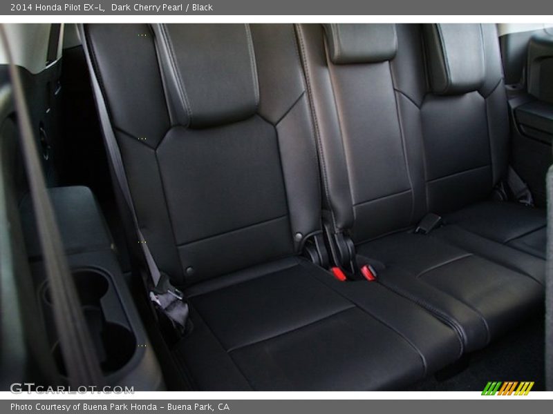 Dark Cherry Pearl / Black 2014 Honda Pilot EX-L