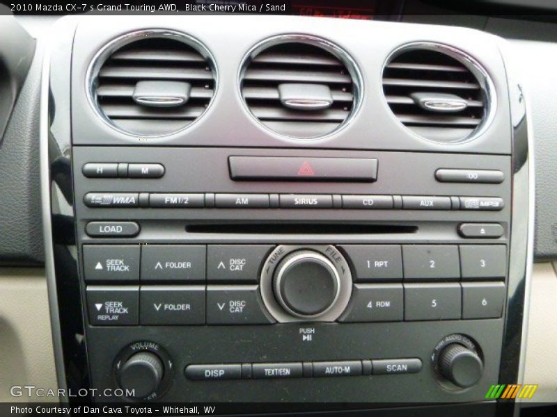 Black Cherry Mica / Sand 2010 Mazda CX-7 s Grand Touring AWD