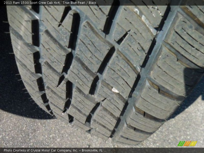 True Blue Pearl / Black 2013 Ram 1500 Sport Crew Cab 4x4