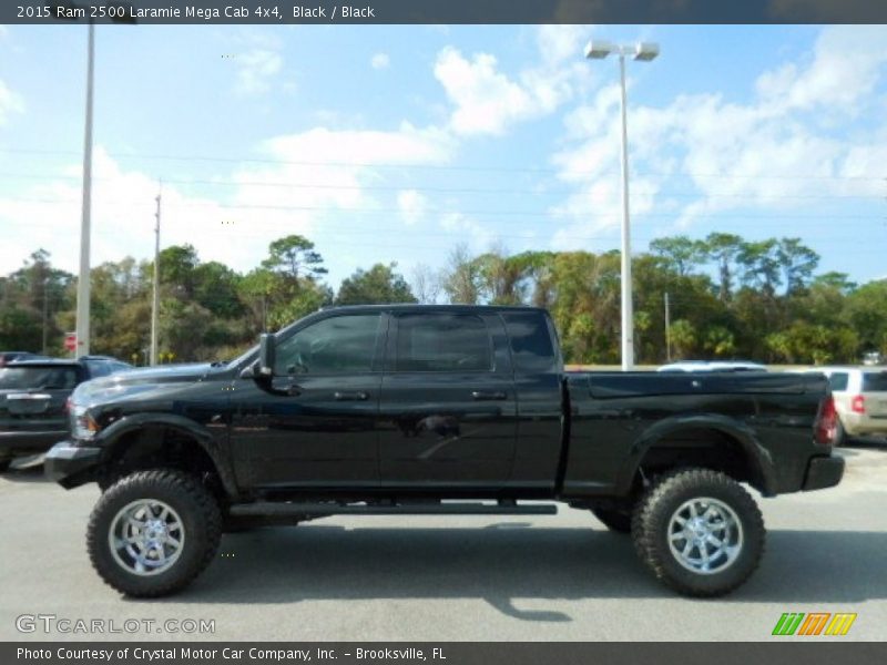 Black / Black 2015 Ram 2500 Laramie Mega Cab 4x4