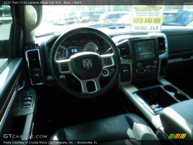 Black / Black 2015 Ram 2500 Laramie Mega Cab 4x4