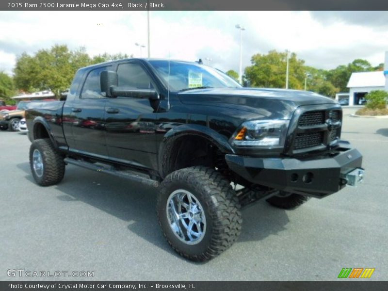 Black / Black 2015 Ram 2500 Laramie Mega Cab 4x4