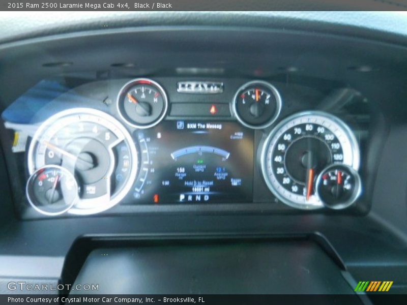 Black / Black 2015 Ram 2500 Laramie Mega Cab 4x4