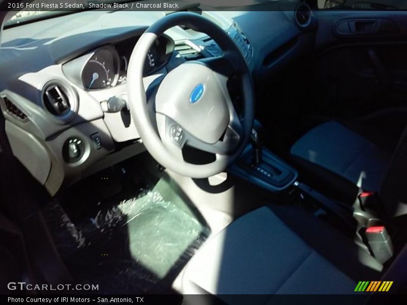 Shadow Black / Charcoal Black 2016 Ford Fiesta S Sedan