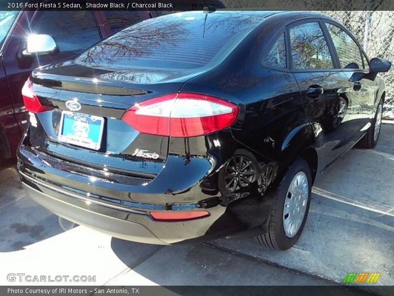 Shadow Black / Charcoal Black 2016 Ford Fiesta S Sedan